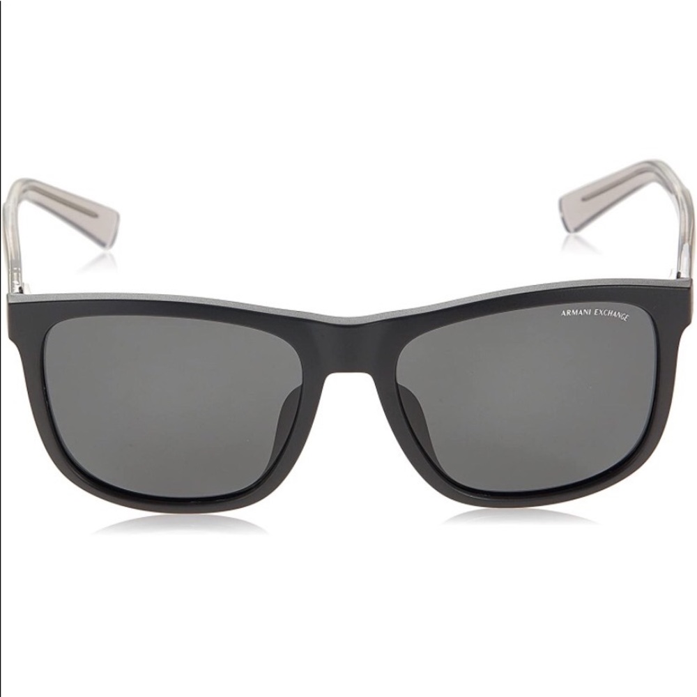 A|X ARMANI EXCHANGE Men's Ax4049sf Asian Fit Square Sunglasses